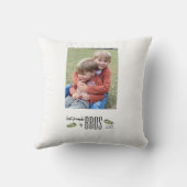 Coussin photo Best Friends & BROS (Verso)