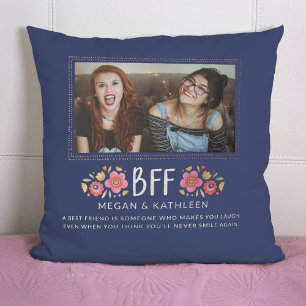 Coussin Photo Best Modern Friends BFF