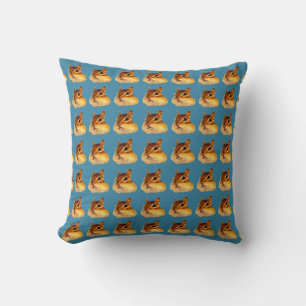 Coussin photo Chipmunk ! リ フ マ の ォ en pleine eau