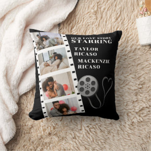 Coussin Photo Collage bande vidéo personnalisée do-it-your