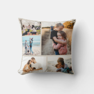 Coussin Photo Collage Idées De Cadeaux Créer 5 Photos
