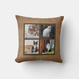 Coussin Photo de Animaux Rustiques