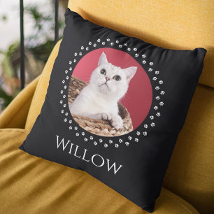 Coussin photo de chat - Personnalisé Gardien de l'