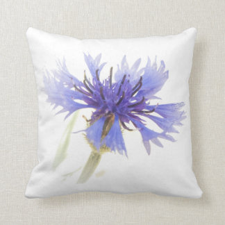 Coussin Photo de Cornflower bleu -