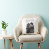 Coussin Photo de couple de cartes à jouer Cadeau d'amour r (Chaise)