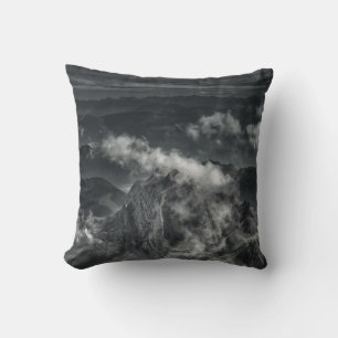 COUSSIN PHOTO DE LA GAMME DE MONTAGNES