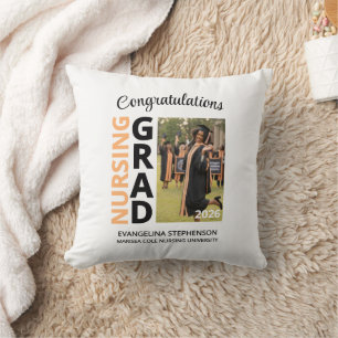 Coussin Photo de la promotion 2026 d'infirmières diplômées
