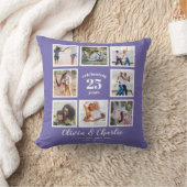 Coussin Photo de l'anniversaire du Mariage Parents (Couverture)