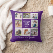 Coussin Photo de l'anniversaire du Mariage Parents (Couverture)