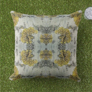 Coussin Photo de l'écorce d'arbre d'Aspen réel - Amulet na