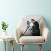 Coussin Photo de Mariage Customisé personnalisé (Chaise)