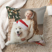 Coussin Photo de Noël de vacances Saisonnière (Couverture)