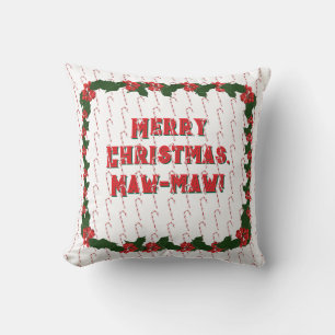 Coussin Photo de Noël personnalisable