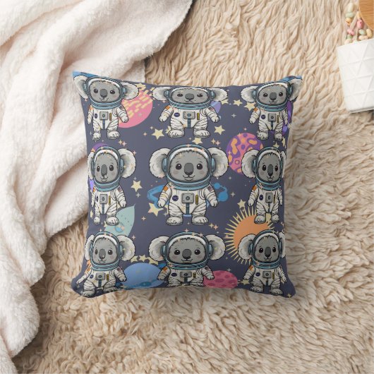 Coussin Photo de plusieurs astronautes Koala (Couverture)