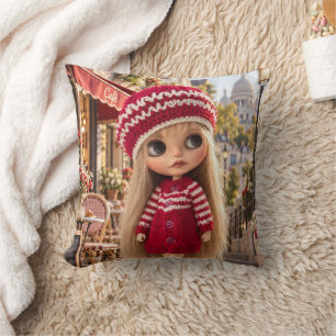 Coussin Photo de poupée Blythe