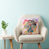Coussin Photo de sirènes rose (Chaise)