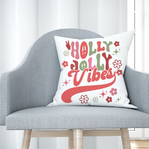 Coussin Photo de vacances aux vibes rétro funky holly joye