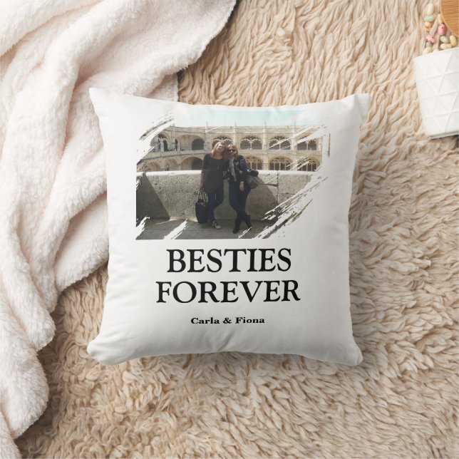 Coussin Photo des Meilleurs Amis (Couverture)