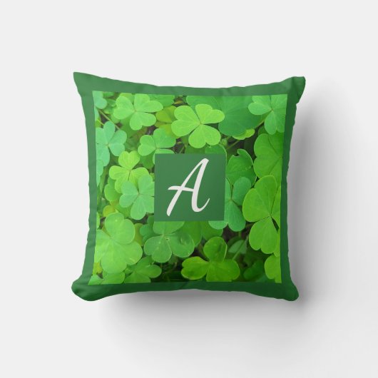 Coussin Photo d'Irlande Prosperité Verset de la Bible Init (Recto)