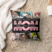Coussin Photo du bébé moderne | You Make My Life Complete  (Couverture)