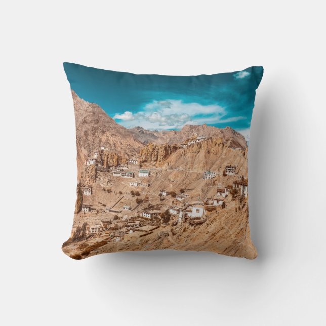 Coussin PHOTO DU PAYSAGE vintage (Recto)