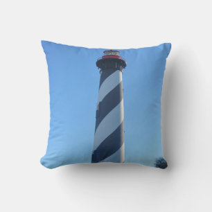 Coussin Photo du phare St Augustine créée comme
