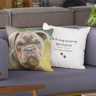 Coussin Photo Élégante En Mémoire Amoureuse