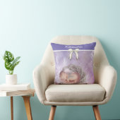 Coussin Photo et nom personnalisés (Chaise)