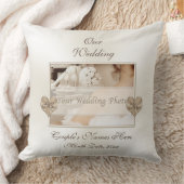 Coussin Photo et personnalisé épousant le coussin, le M. (Couverture)