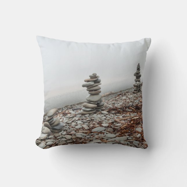 Coussin photo inukshuk (Recto)
