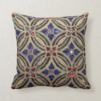 Coussin Photo marocaine en verre de pierre de motif de