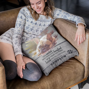 Coussin Photo moderne et devis Perte d'animal de compagnie