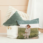 Coussin Photo moderne Green Famille Jolie Cadeau<br><div class="desc">Introduction the Modern Photo Green Family Lovely Gift! This gift is a parfait way to capting and celebrate the love and bond within a Gezy, while adding a touch of legance and modernity to any home décor.Le moderne Photo Green Family Lovely Gift n'est pas un seul mot d'un seul mot...</div>