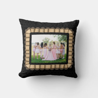 Coussin Photo moderne Meilleurs Amis Dentelle Luminaire de