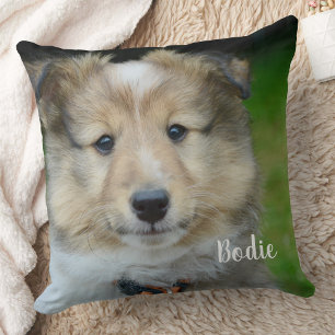 Coussin Photo Moderne Personnalisée Animaux de Compagnie F