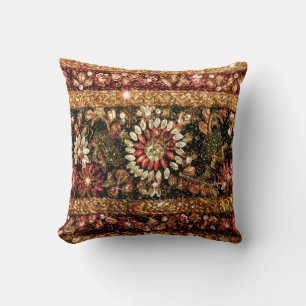 Coussin Photo perlée indienne Saree