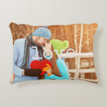 Coussin photo personnalisé<br><div class="desc">Soyez créatif avec un coussin photo personnalisé. Ajoutez simplement votre meilleure photo/design, plus du texte en option pour créer un look moderne, vintage ou artistique. Montrez vos compétences en design en créant un coussin personnalisé que votre famille et vos amis aimeront. Que ce soit pour un mariage ou un autre...</div>