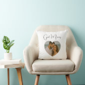 Coussin photo personnalisé Good Morning & Good Nig (Chaise)