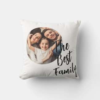 Coussin Photo personnalisé La Meilleure Famille