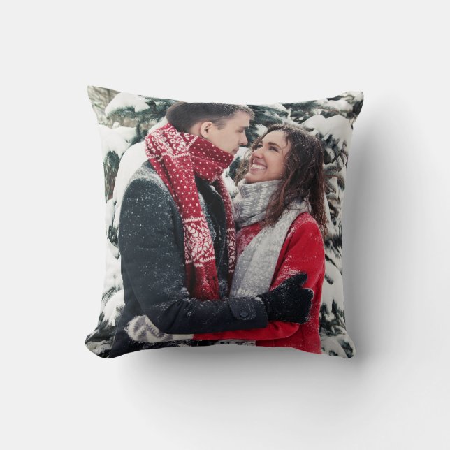 Coussin Photo personnalisée (Recto)