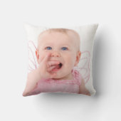 Coussin Photo personnalisée (Verso)