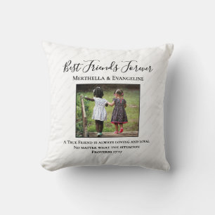 Coussin Photo personnalisée Citation Christian Meilleurs a