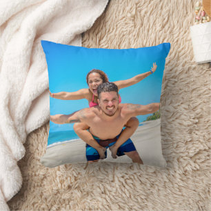 Coussin Photo personnalisée en famille/couple