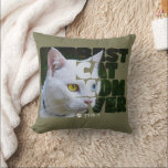 Coussin Photo Personnalisée Et Texte Personnalisé Meilleur<br><div class="desc">Photo et texte personnalisés Best Cat Maman coussin de Ricaso - ajoutez votre propre photo,  votre art et votre texte à cette chemise personnalisable - idéal pour la journée de la mère ou n'importe quel jour</div>