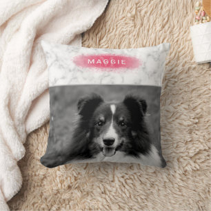 Coussin Photo Personnalisée Pour Animaux De Compagnie & Fa
