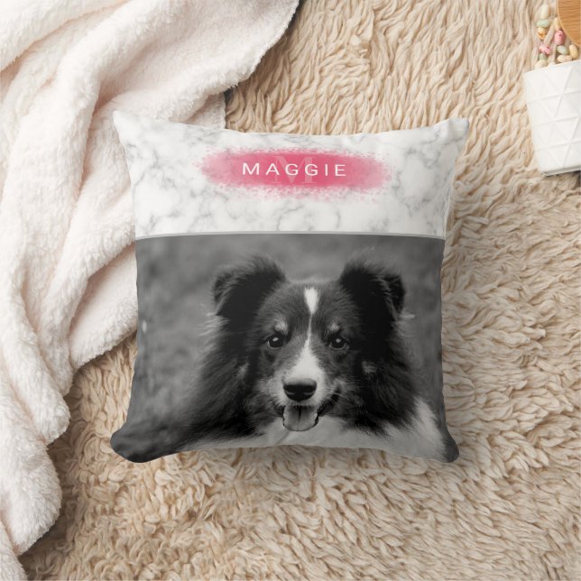 Coussin Photo Personnalisée Pour Animaux De Compagnie & Fa (Couverture)