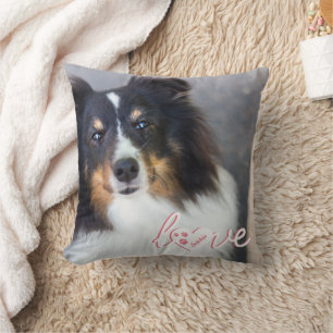 Coussin Photo pour animal de compagnie personnalisée et te