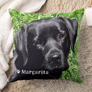 Coussin Photo pour animaux de compagnie moderne Nom person