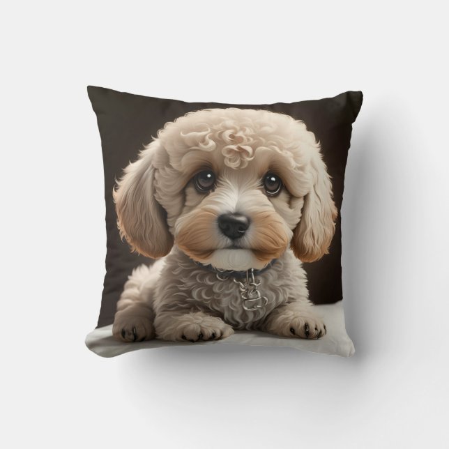 Coussin Photo pour animaux de compagnie moderne, Photo pou (Recto)