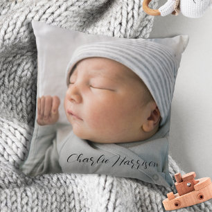 Coussin Photo pour bébé nouveau-né